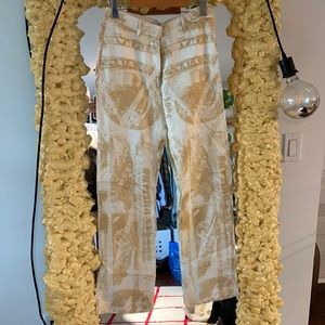 Acne studios karma currency money $$ 🤑 print pants size 32